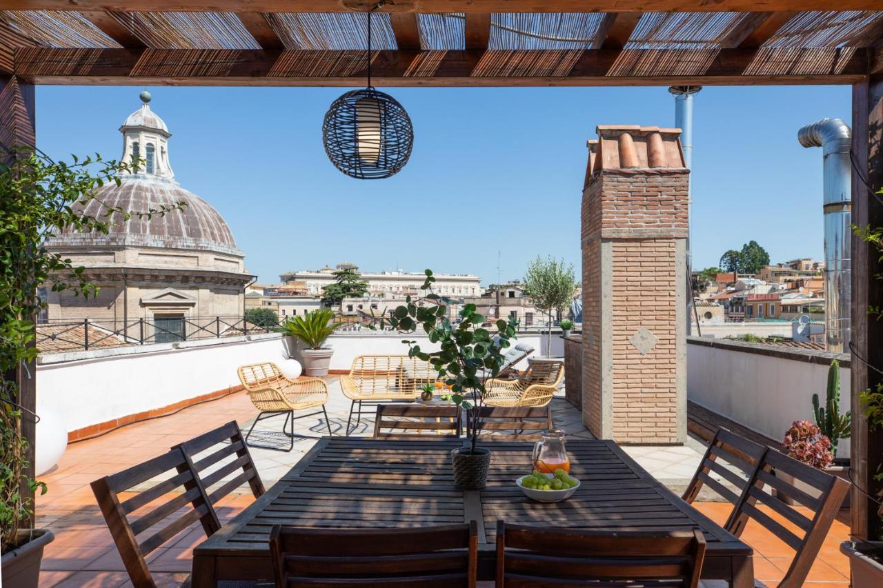 罗马Iflat Monti Penthouse Panoramic View公寓 外观 照片