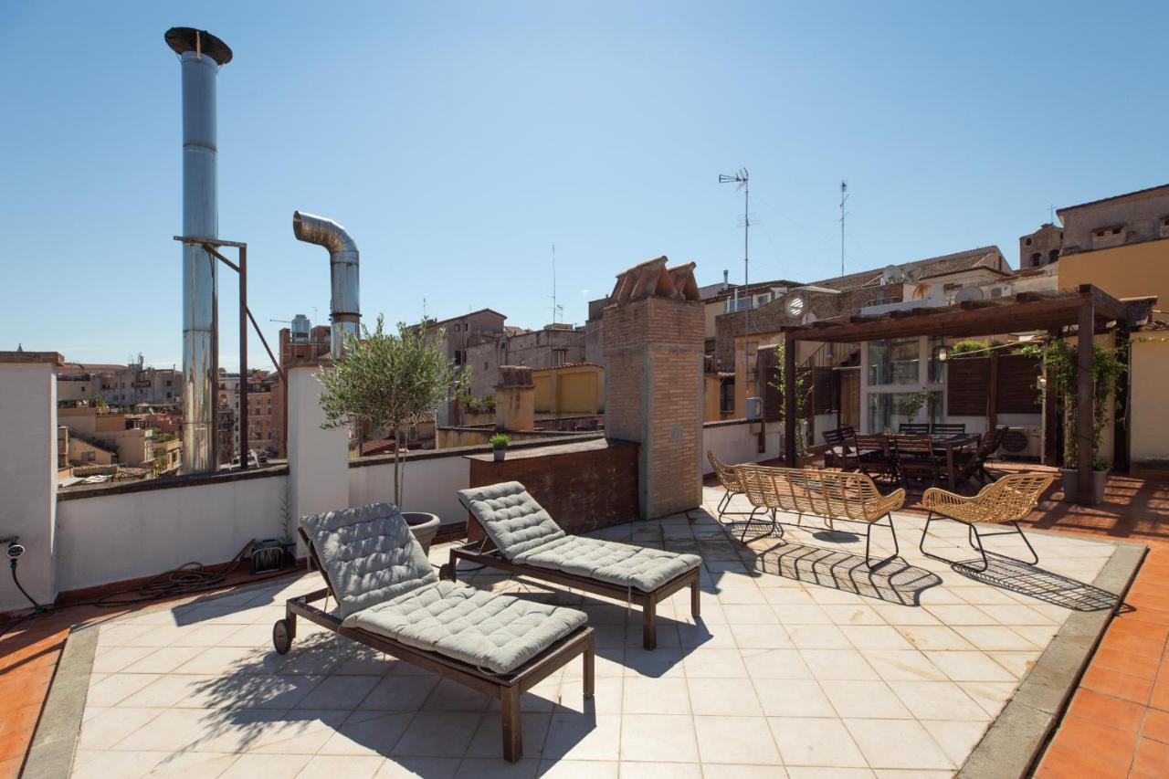 罗马Iflat Monti Penthouse Panoramic View公寓 外观 照片