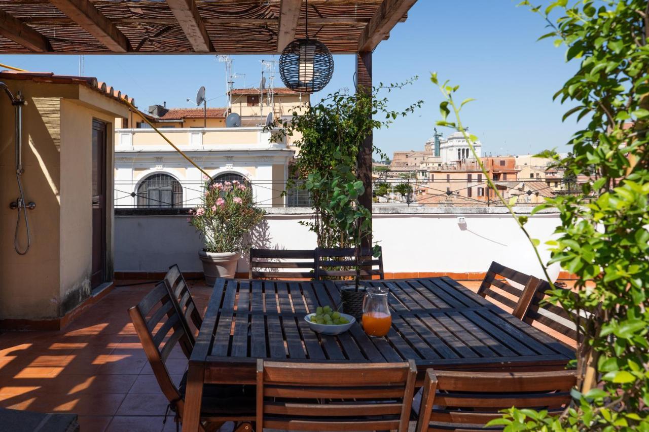 罗马Iflat Monti Penthouse Panoramic View公寓 外观 照片